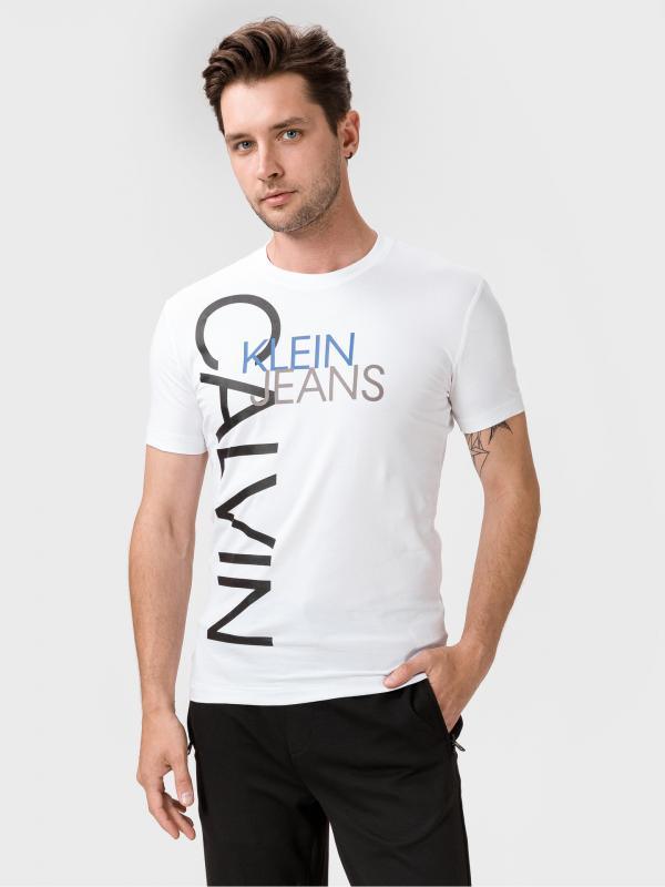 Triko Calvin Klein Bílá