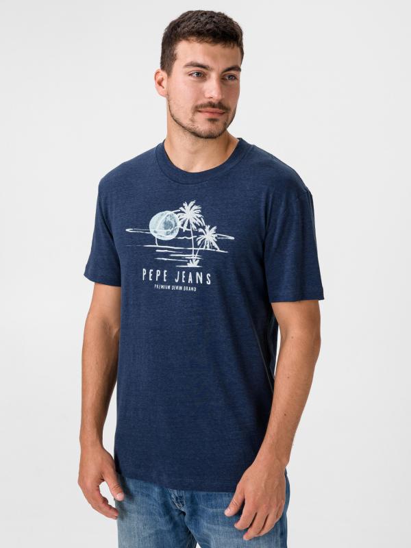 Elias Triko Pepe Jeans Modrá