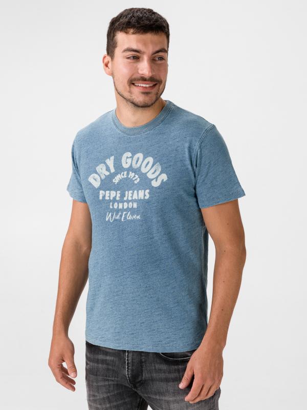 Jude Triko Pepe Jeans Modrá