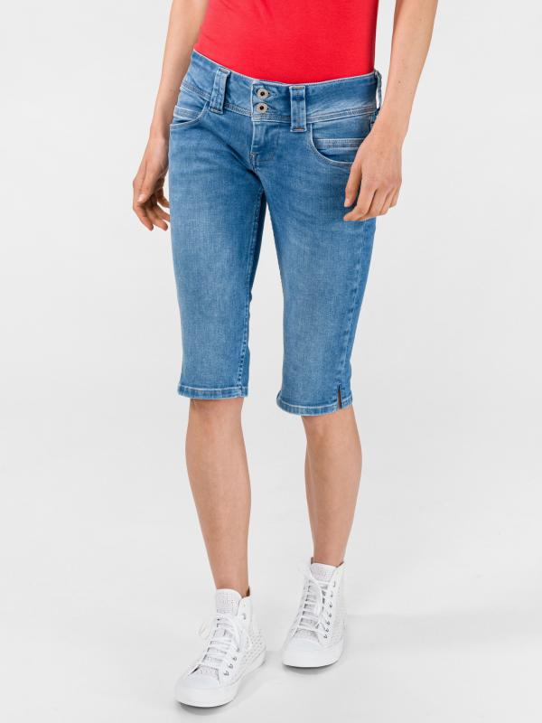 Venus 3/4 kalhoty Pepe Jeans Modrá