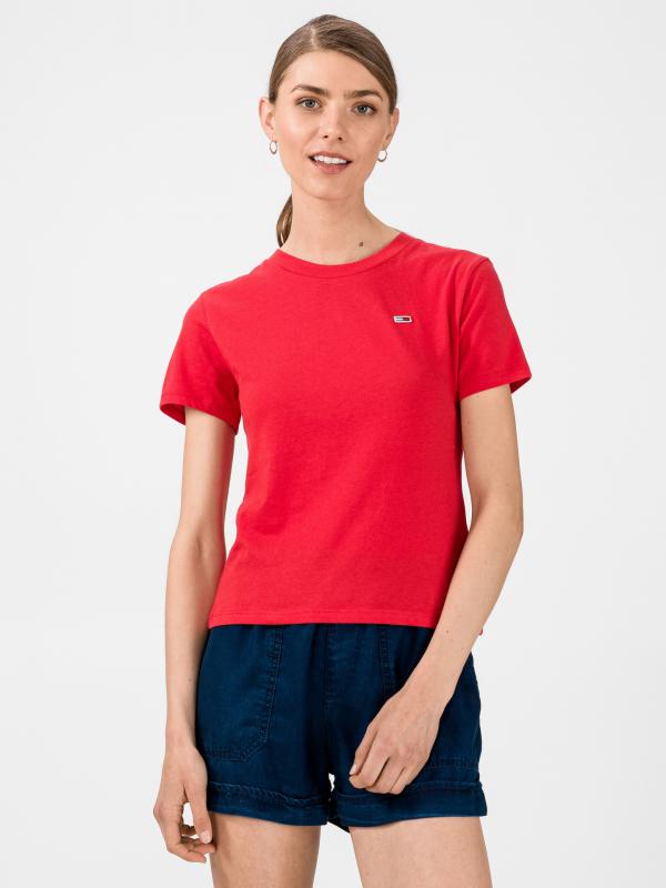 Classics Triko Tommy Jeans Červená