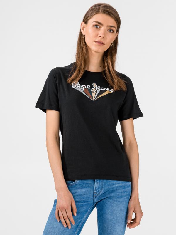 Brioni Triko Pepe Jeans Černá