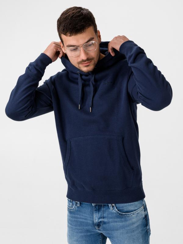 Thru Mikina Pepe Jeans Modrá
