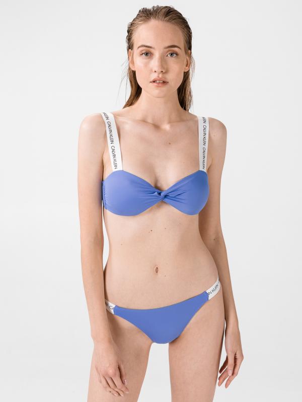 Vrchní díl plavek Calvin Klein Modrá