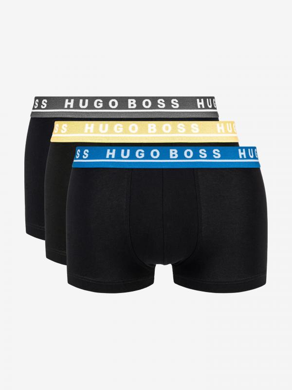 Boxerky 3 ks BOSS Černá