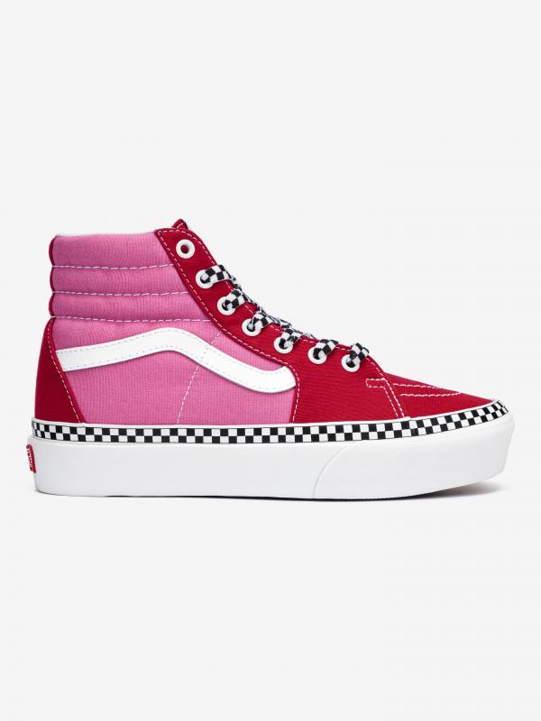 Sk8-Hi Platform 2 Tenisky Vans Červená