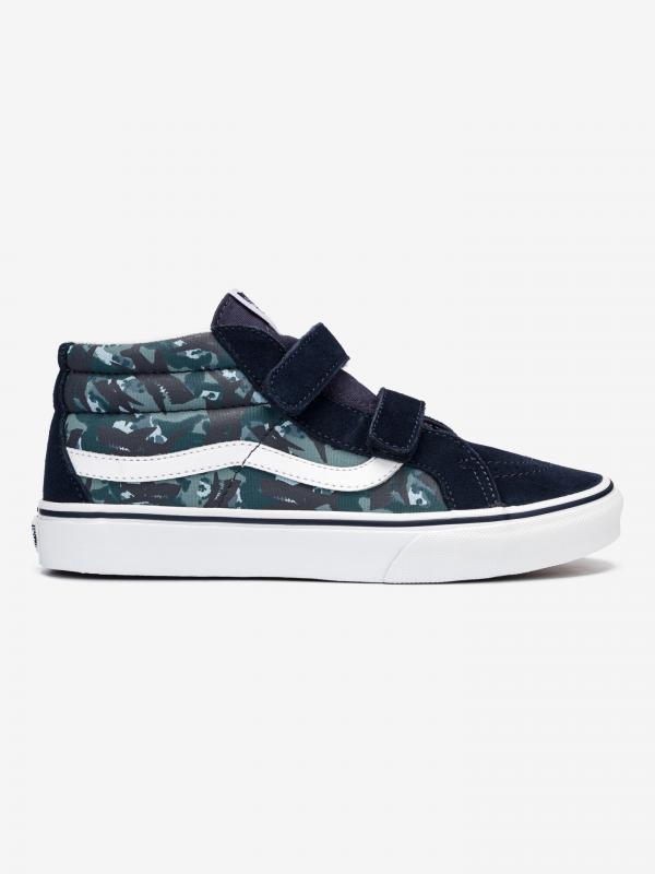 Sk8-Mid Reissue V Tenisky dětské Vans Modrá
