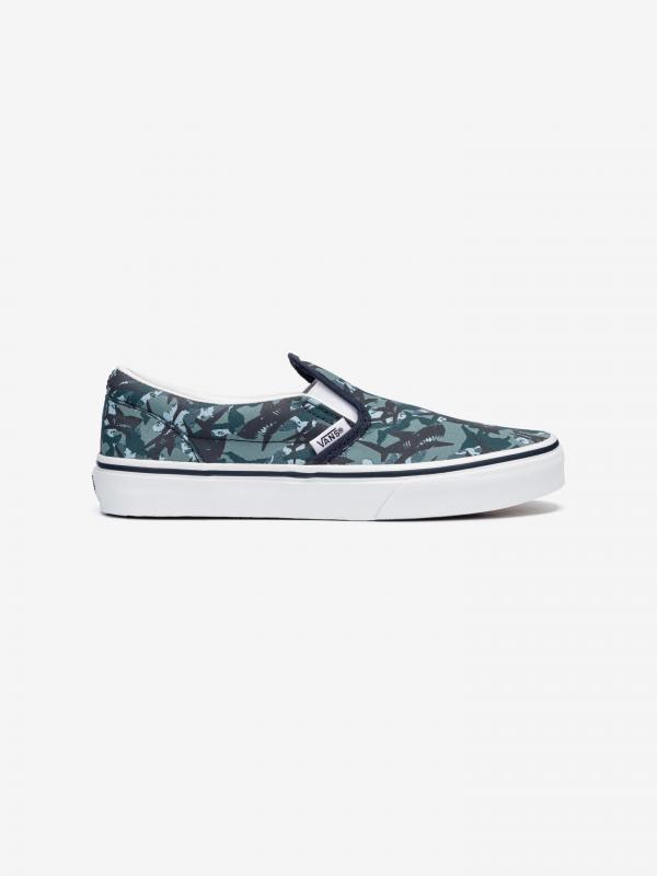 Classic Slip On dětské Vans Modrá