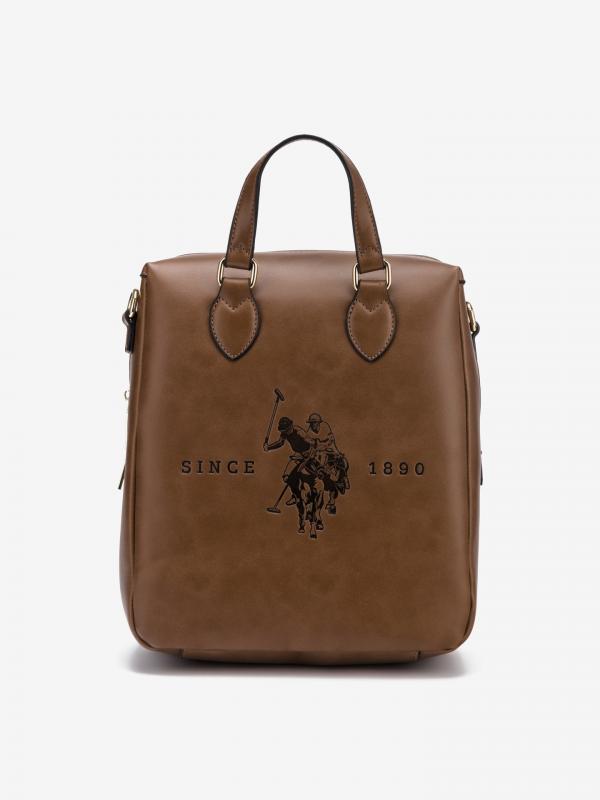 Folsom Batoh U.S. Polo Assn Hnědá
