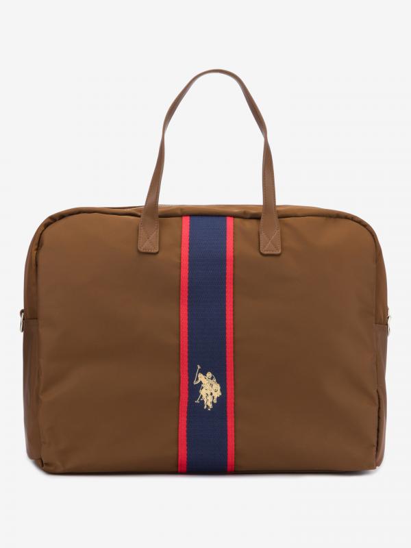 Patterson Cestovní taška U.S. Polo Assn Hnědá