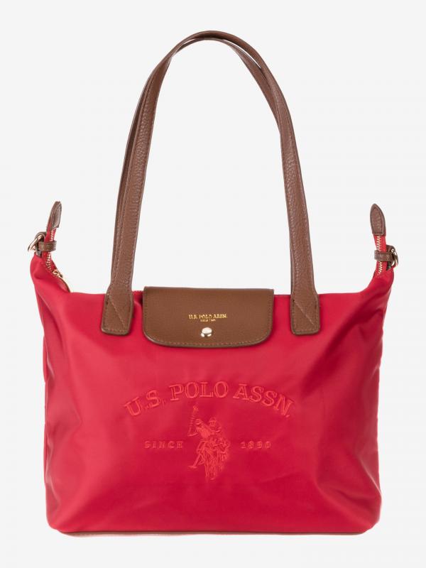 Patterson Medium Kabelka U.S. Polo Assn Červená