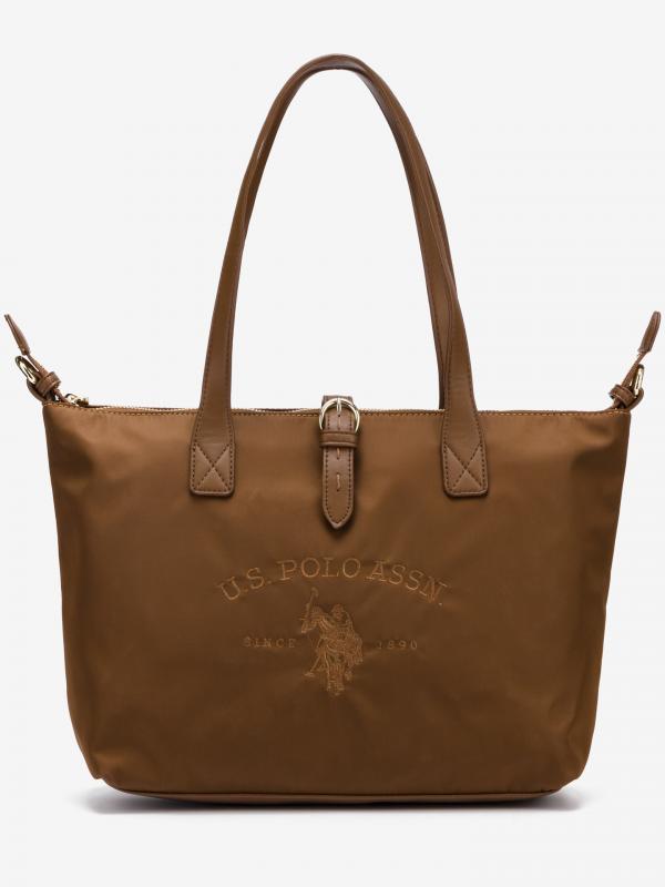 Patterson Medium Kabelka U.S. Polo Assn Hnědá