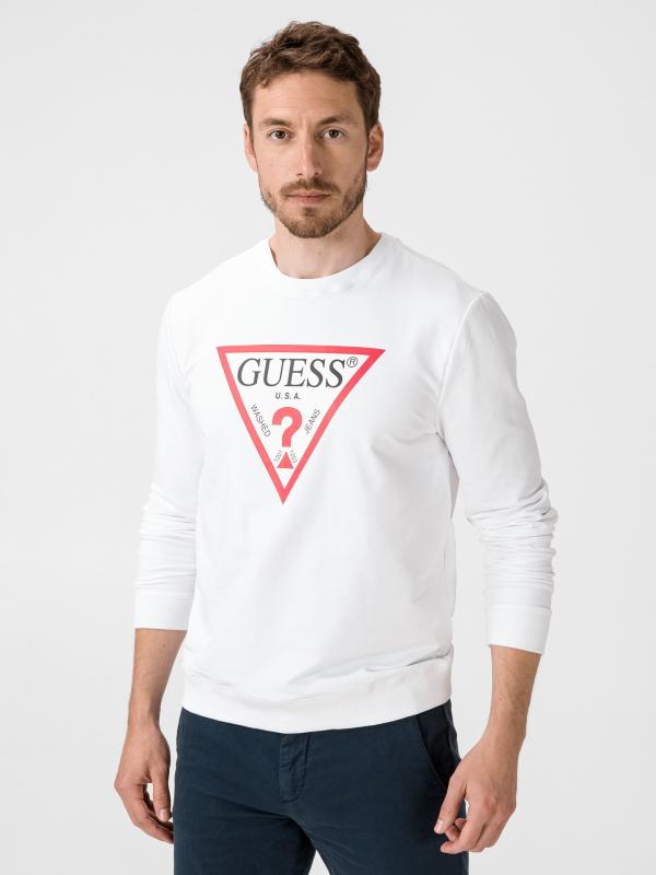 Audley Mikina Guess Bílá