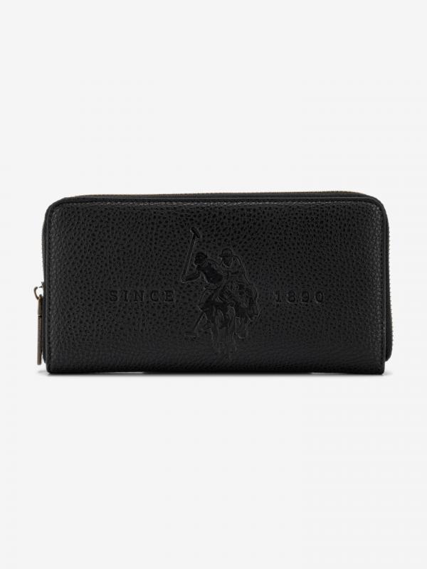 Crestwood Large Peněženka U.S. Polo Assn Černá