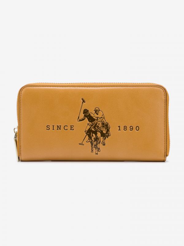 Folsom Large Peněženka U.S. Polo Assn Béžová