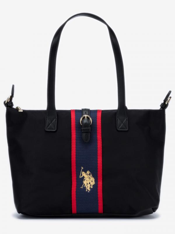 Patterson Medium Kabelka U.S. Polo Assn Černá