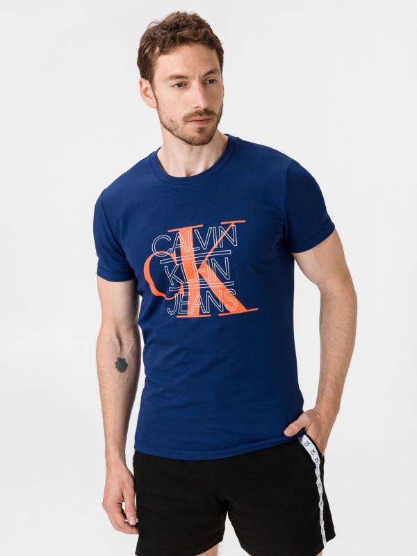 Triko Calvin Klein Modrá