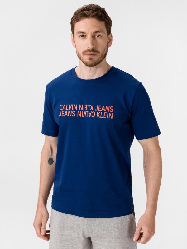 Triko Calvin Klein Modrá