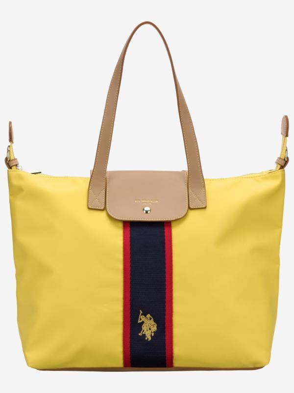 New Patterson Large Kabelka U.S. Polo Assn Žlutá