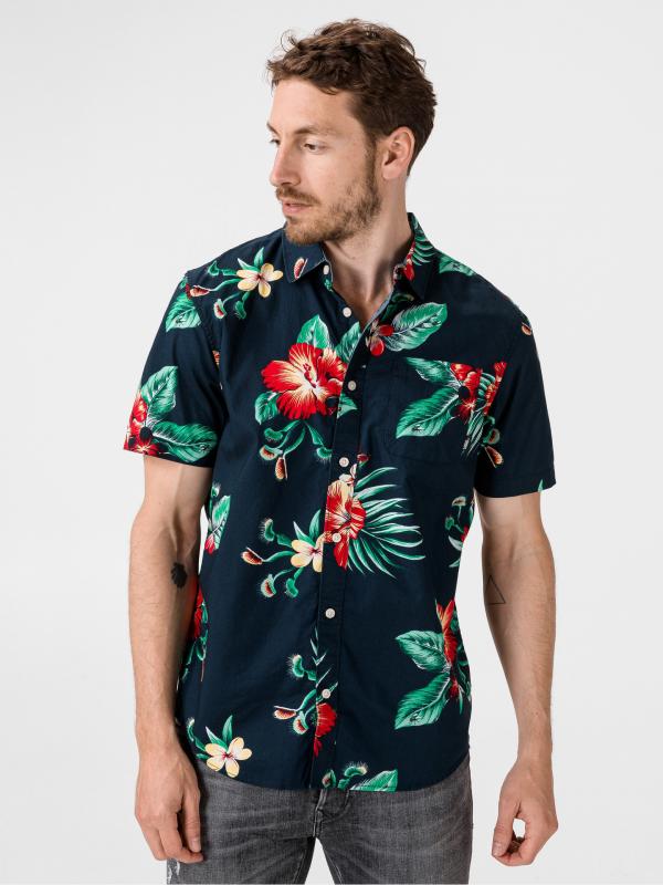 Trap Floral Košile Vans Modrá