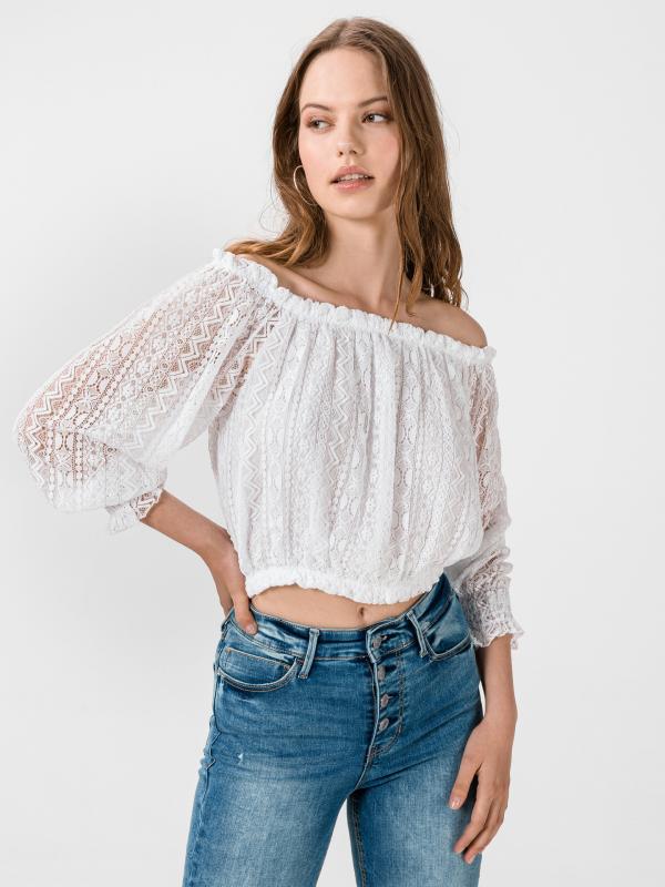 Odette Halenka Guess Bílá