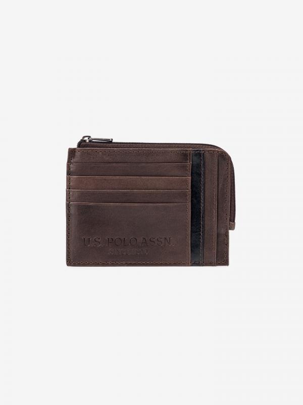 Peněženka U.S. Polo Assn Hnědá