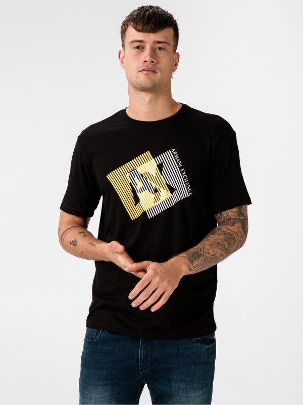 Triko Armani Exchange Černá