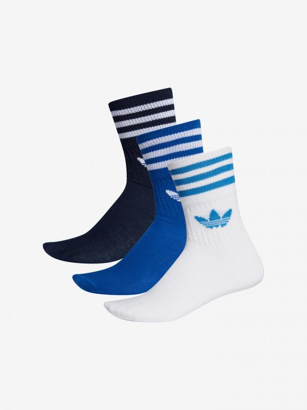 Ponožky 3 páry adidas Originals Modrá