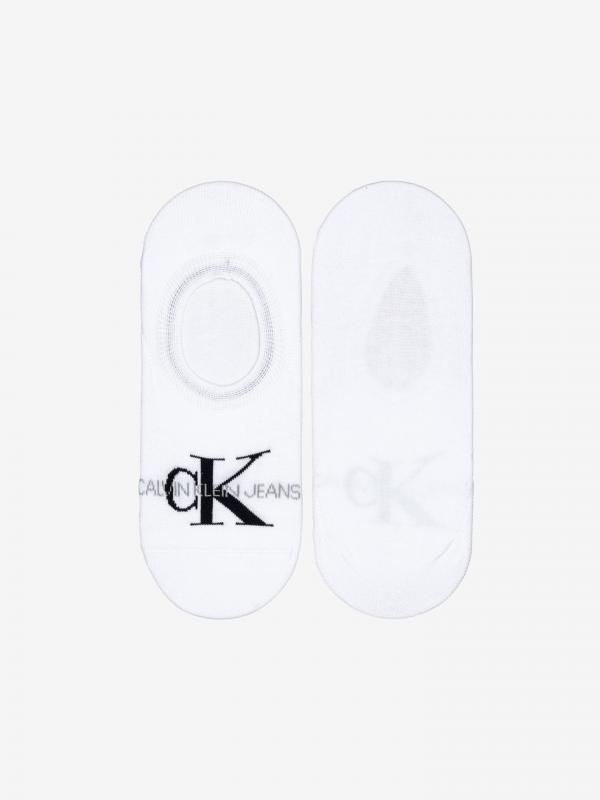 Ponožky Calvin Klein Bílá