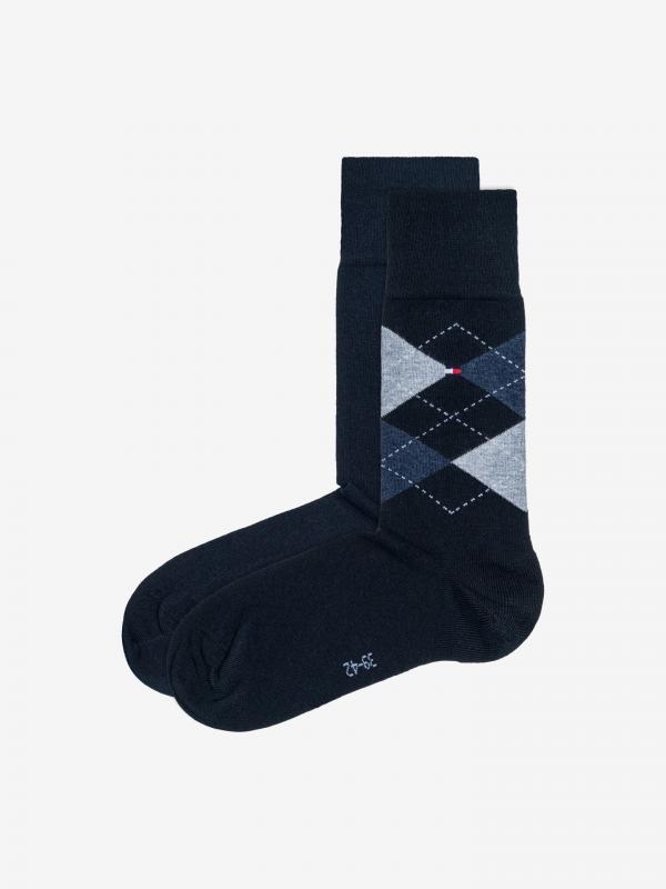 Ponožky 2 páry Tommy Hilfiger Černá