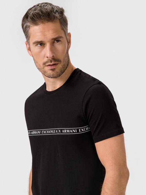 Triko Armani Exchange Černá