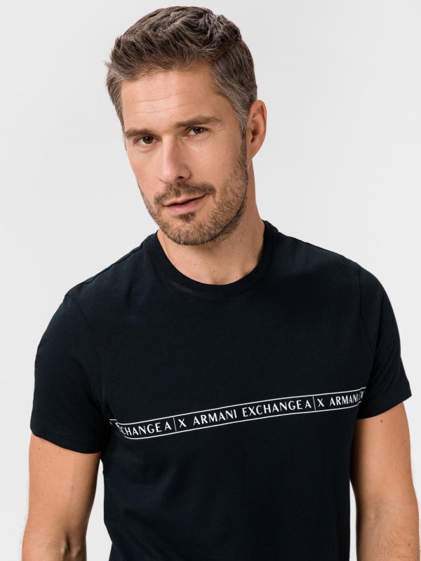 Triko Armani Exchange Černá