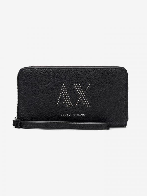 Peněženka Armani Exchange Černá