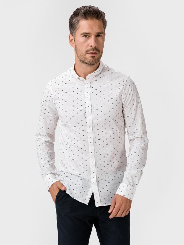Košile Armani Exchange Bílá