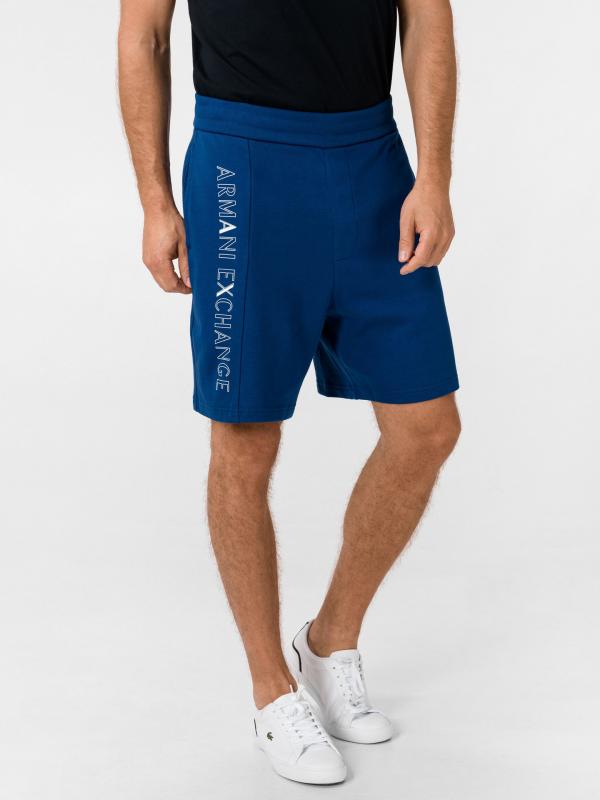 Kraťasy Armani Exchange Modrá