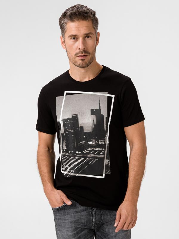 Triko Armani Exchange Černá
