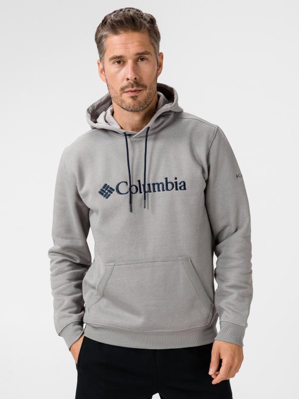Basic Logo Mikina Columbia Šedá