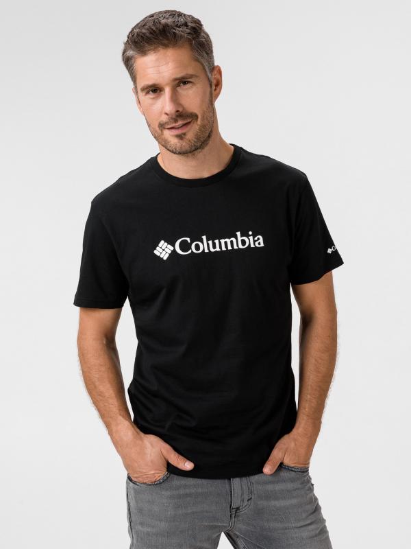 Basic Logo Triko Columbia Černá