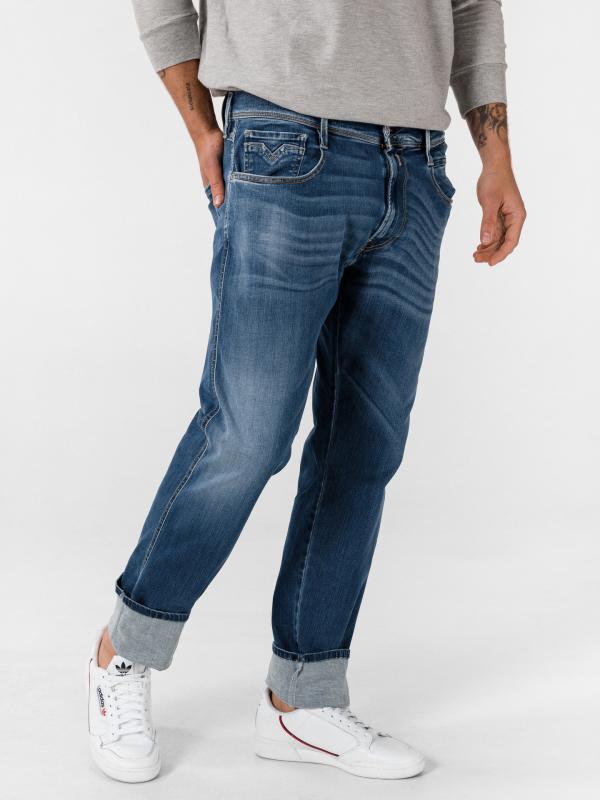 Anbass Hyperflex Bio Jeans Replay Modrá