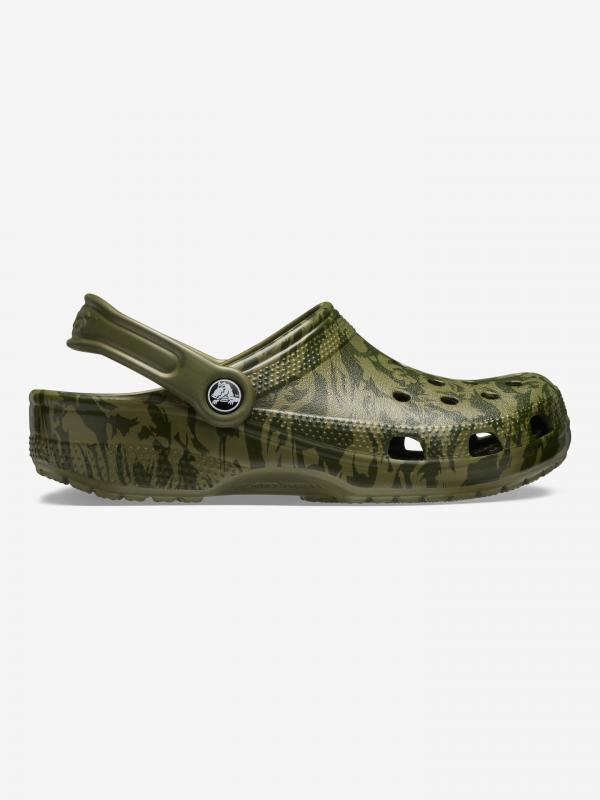 Classic Printed Camo Clog Crocs Crocs Černá
