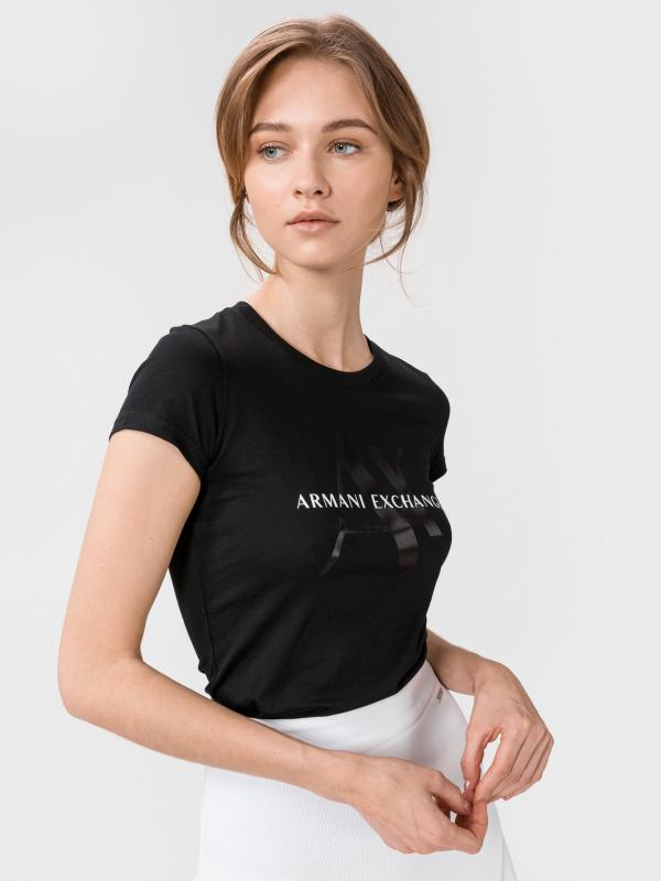 Triko Armani Exchange Černá
