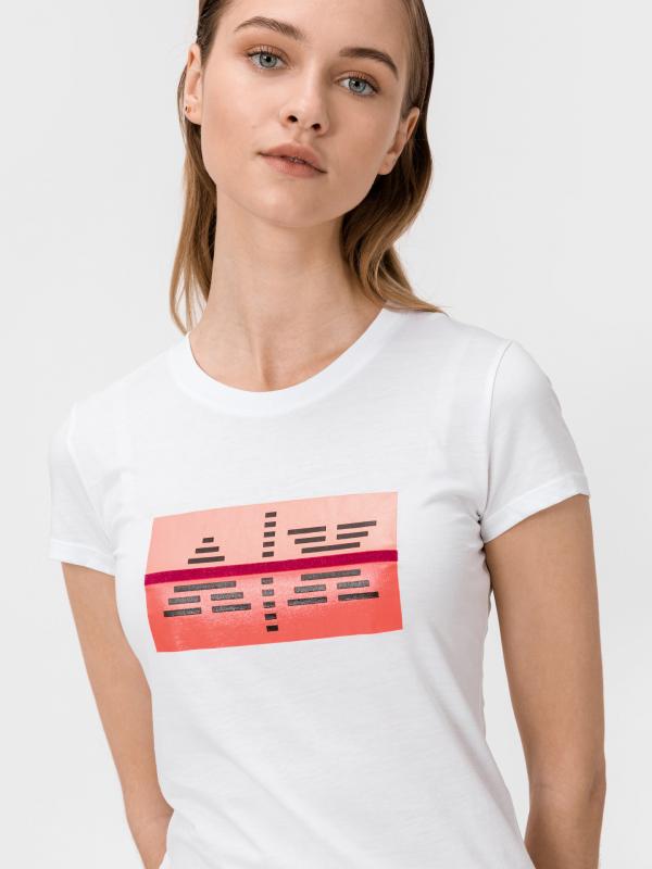 Triko Armani Exchange Bílá