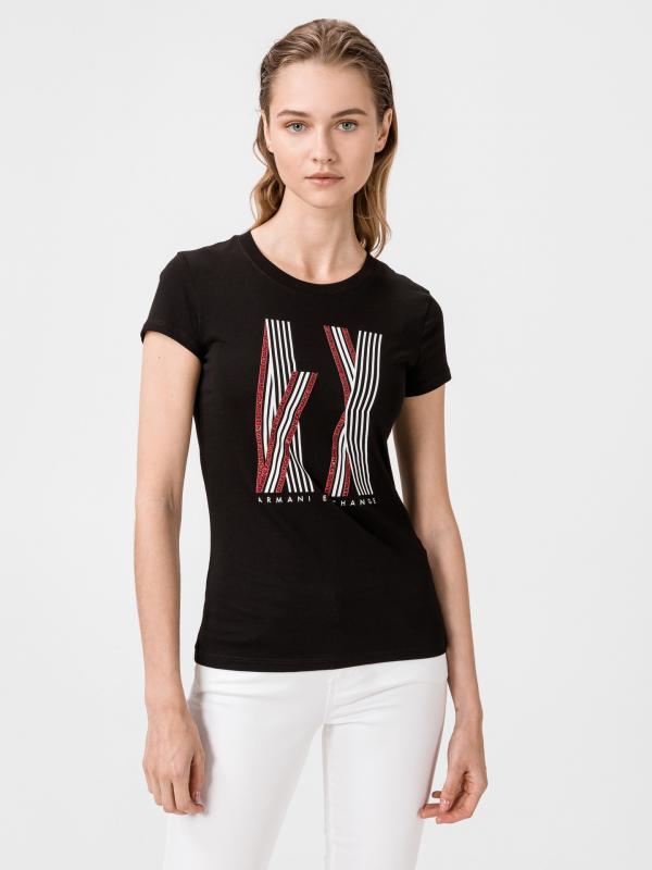 Triko Armani Exchange Černá
