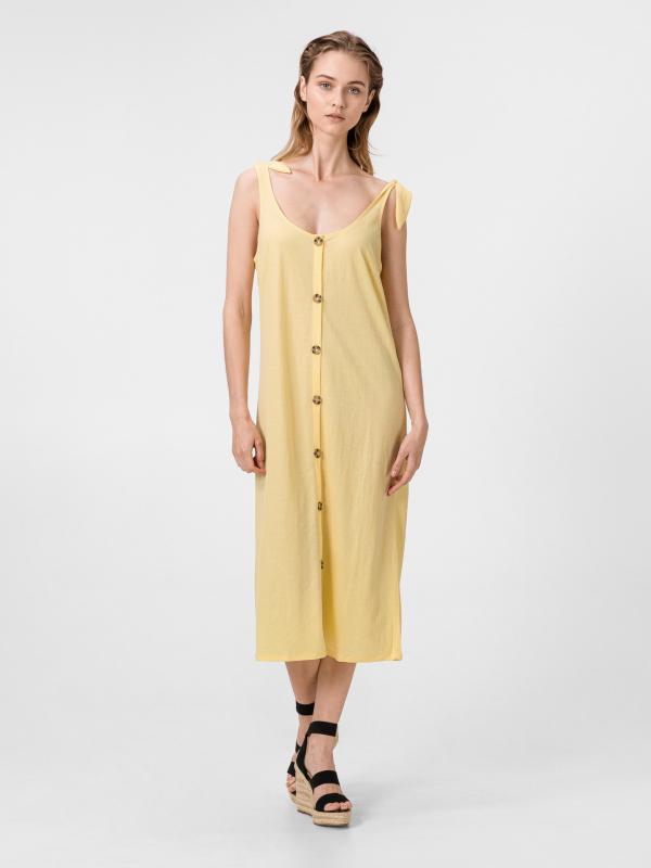 Petra Šaty Vero Moda Žlutá