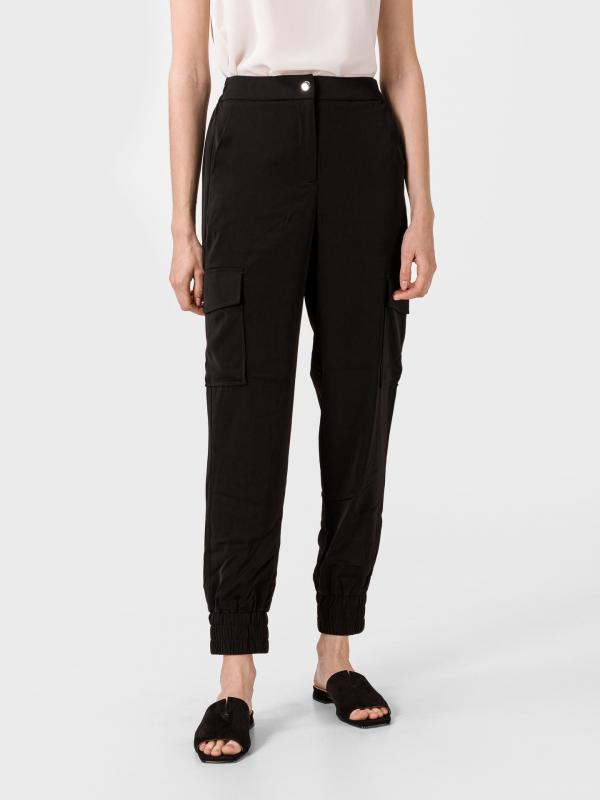 Paula Kalhoty Vero Moda Černá