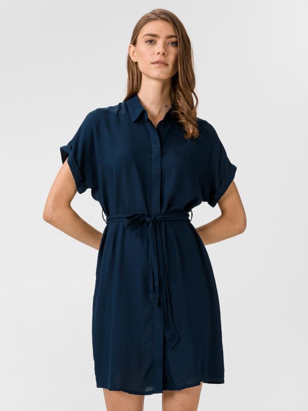 Simply Easy Šaty Vero Moda Modrá