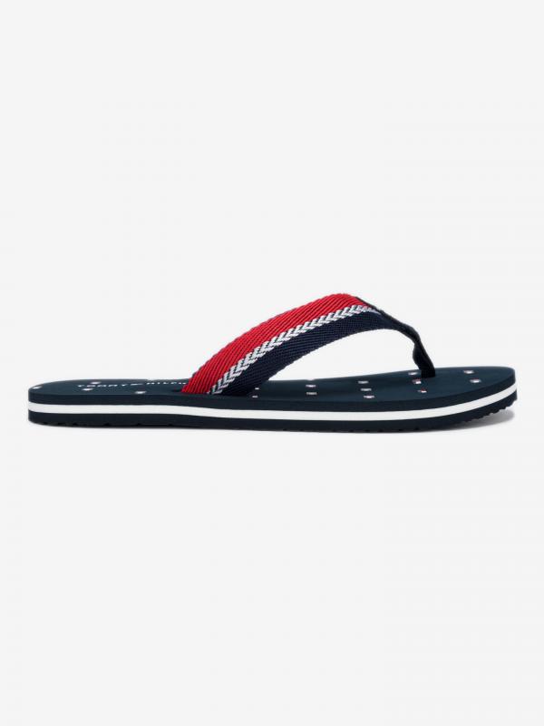 Flag Beach Žabky Tommy Hilfiger Modrá