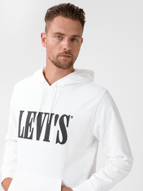 Mikina Levi's® Bílá