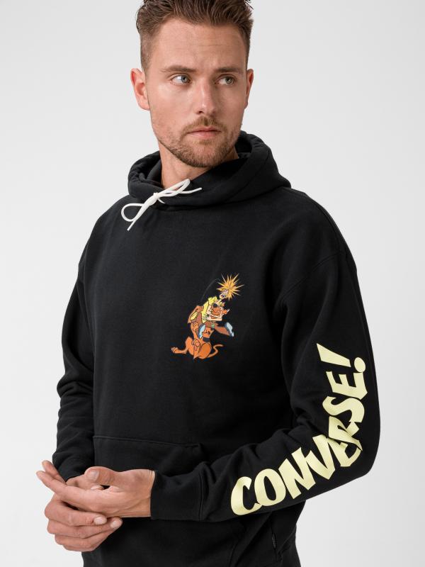 Scooby-Doo Mikina Converse Černá