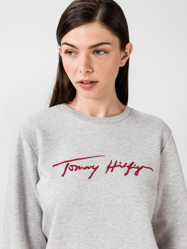 Mikina Tommy Hilfiger Šedá